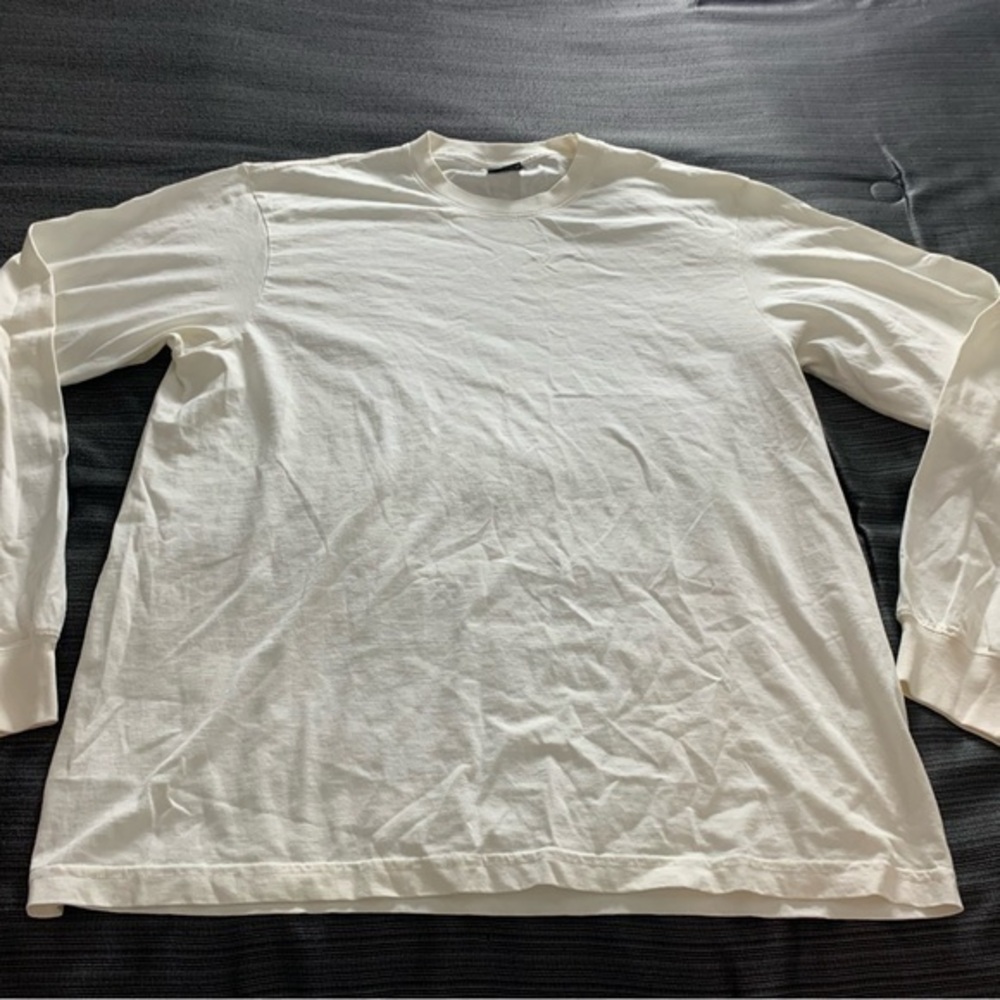 Stussy Classic Casual Long Sleeve Top Tee White Extra Large